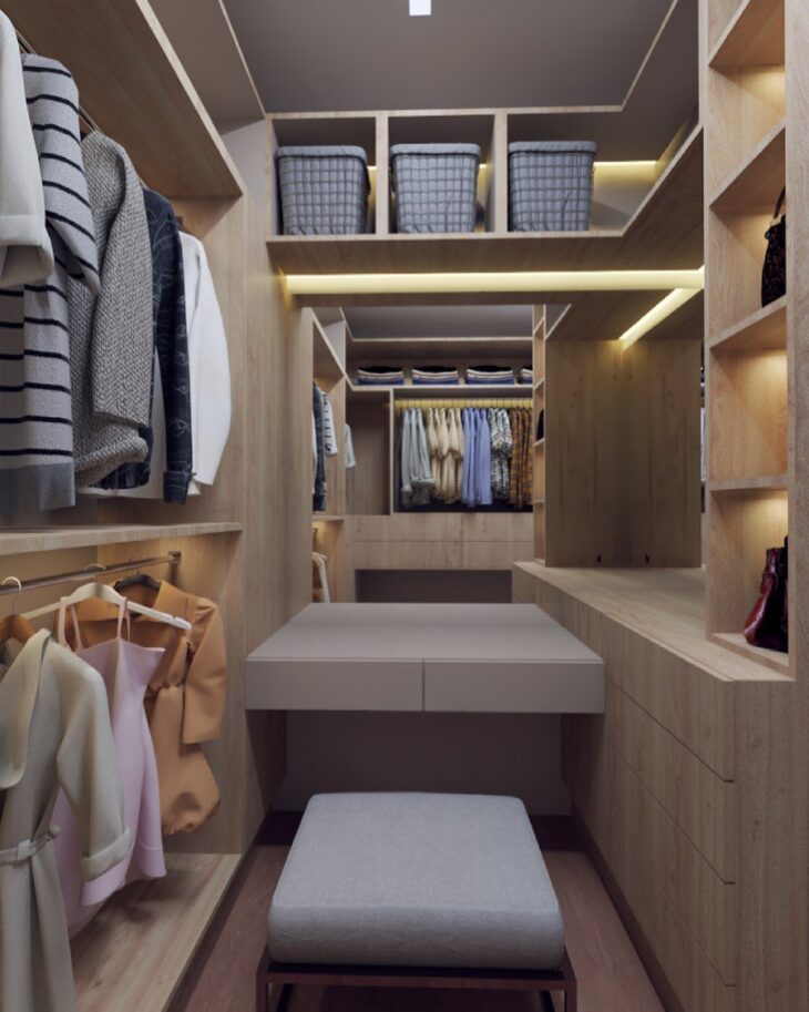 Foto de closet aberto 25 - 28