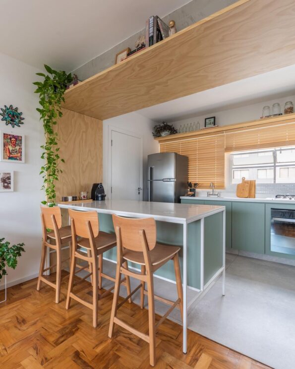 Cozinha de madeira: 60 ideias atemporais para sua casa
