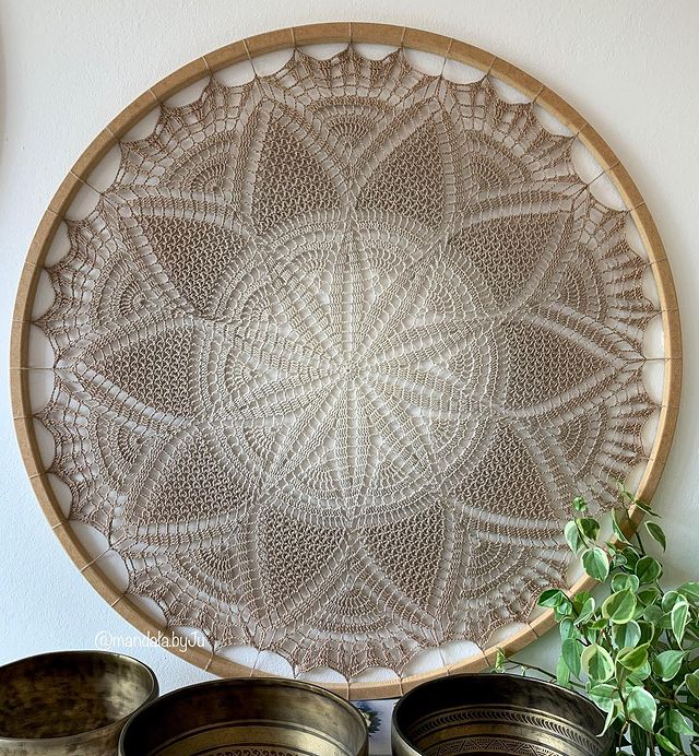 Foto de mandala de croche 01 - 4