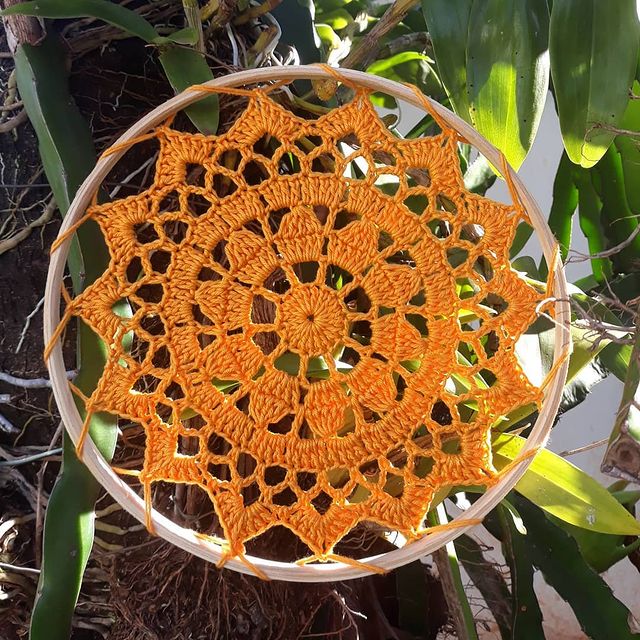 Foto de mandala de croche 18 - 27