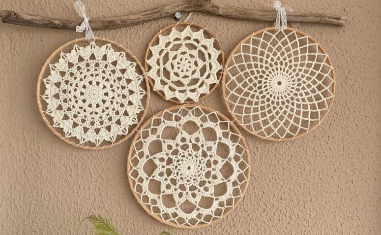 30 opções de mandalas de crochê para circular boas energias