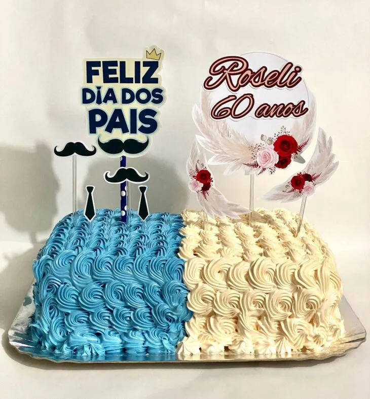 Foto de bolo de 60 anos 28 - 31