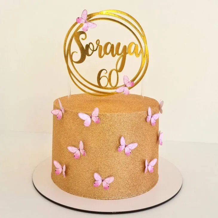 Foto de bolo de 60 anos 49 - 52