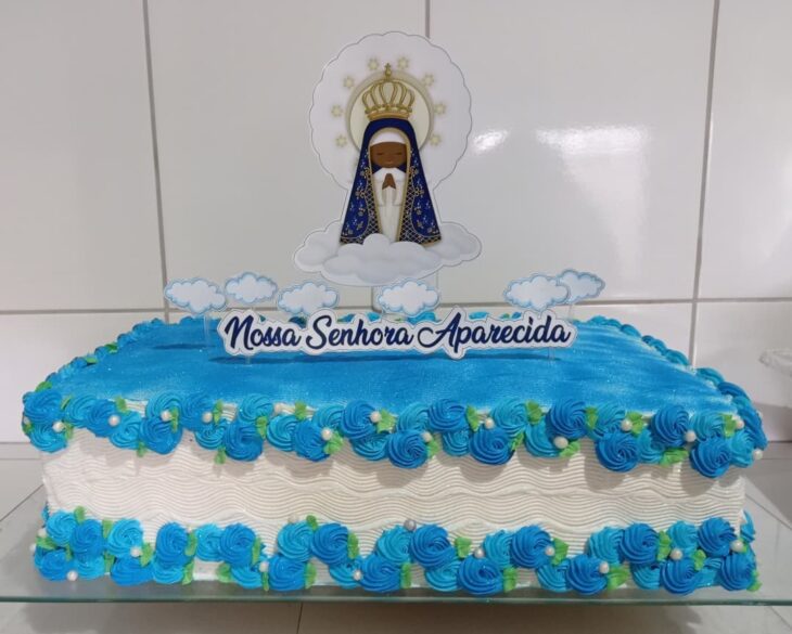 Foto de bolo de nossa senhora aparecida 022 - 25