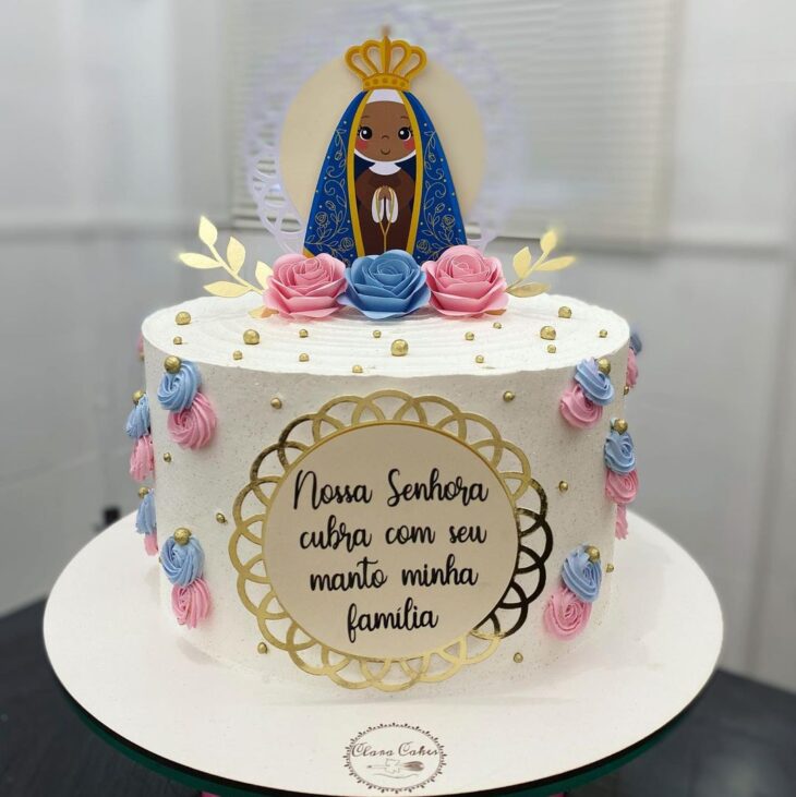 Foto de bolo nossa senhora aparecida 18 - 21