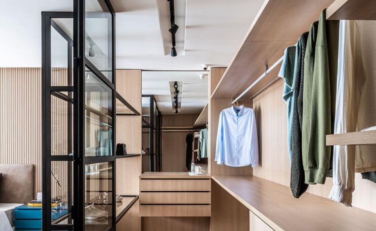 90 ideias de closet aberto para deixar sua casa elegante e organizada