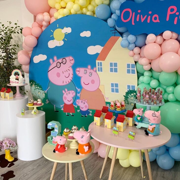 Foto de festa peppa pig 75 - 78