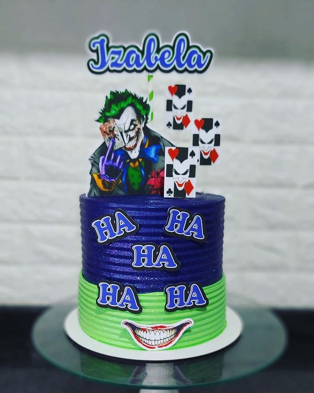 Foto de bolo do coringa 20 - 20