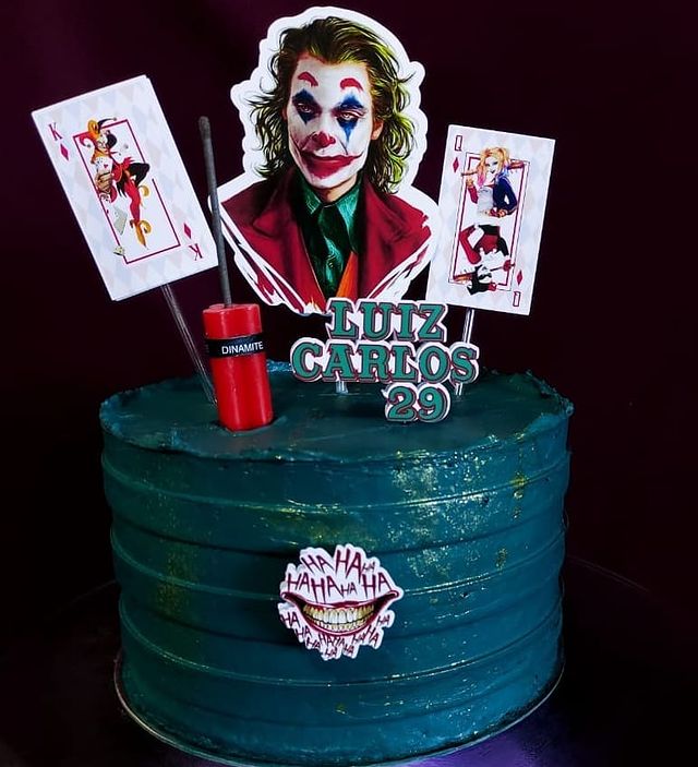 Foto de bolo do coringa 25 - 25