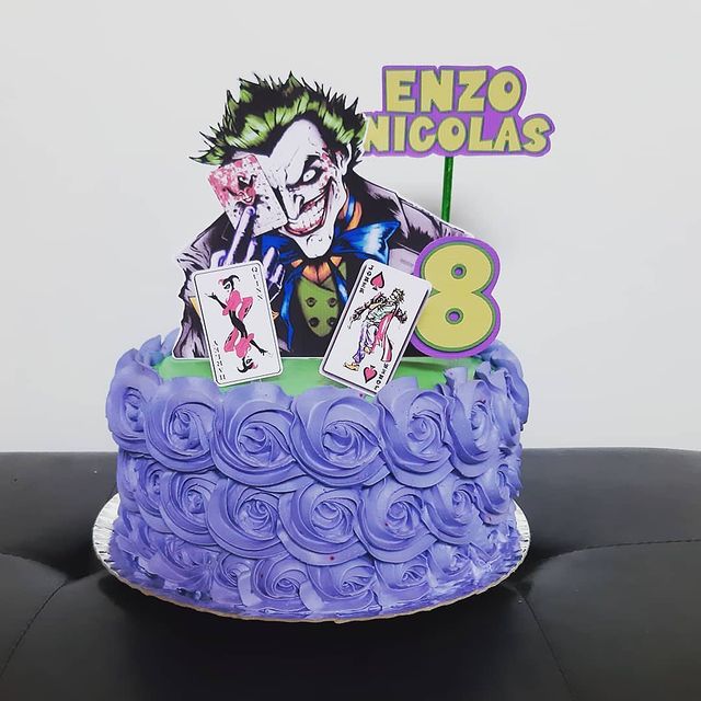 Foto de bolo do coringa 26 - 29