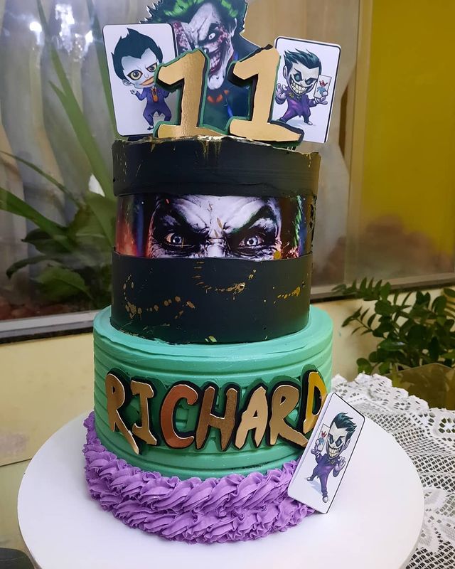 Foto de bolo do coringa 5 - 5