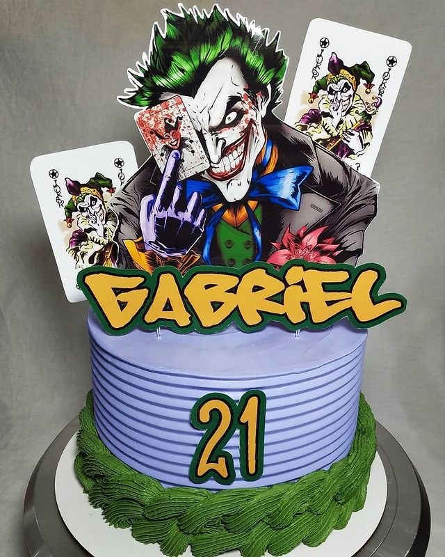 Foto de bolo do coringa 8 - 8