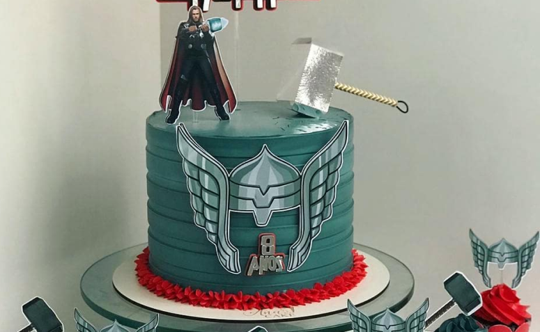 70 ideias de bolo do Thor para uma festa digna dos Deuses