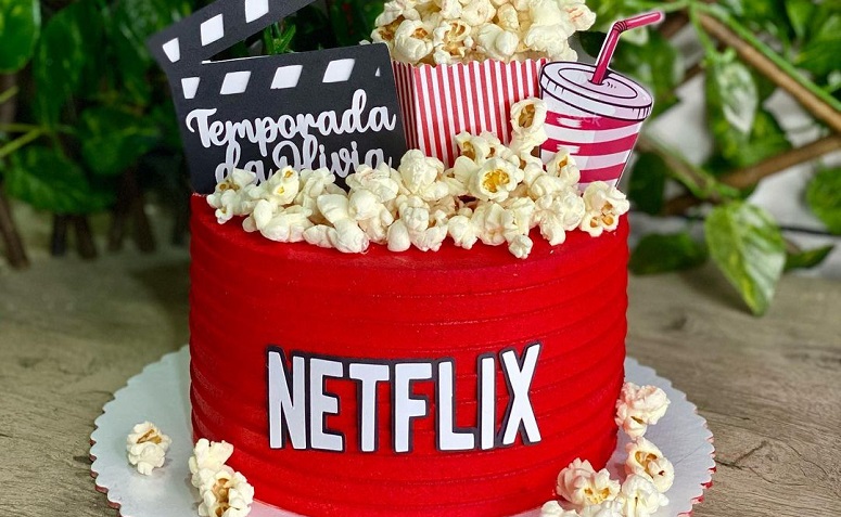 30 ideias de bolo Netflix para os amantes do streaming