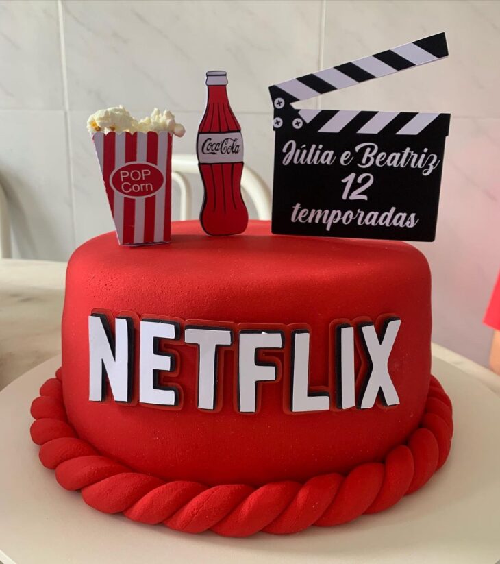 Foto de bolo netflix 27 - 30