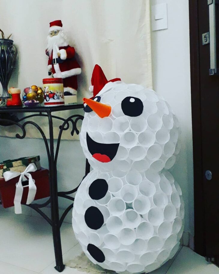 Foto de boneco de neve de copo 1 - 4