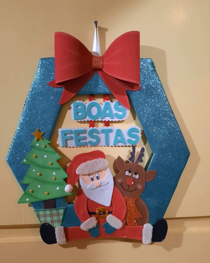 Foto de enfeites de natal em eva 57 - 60