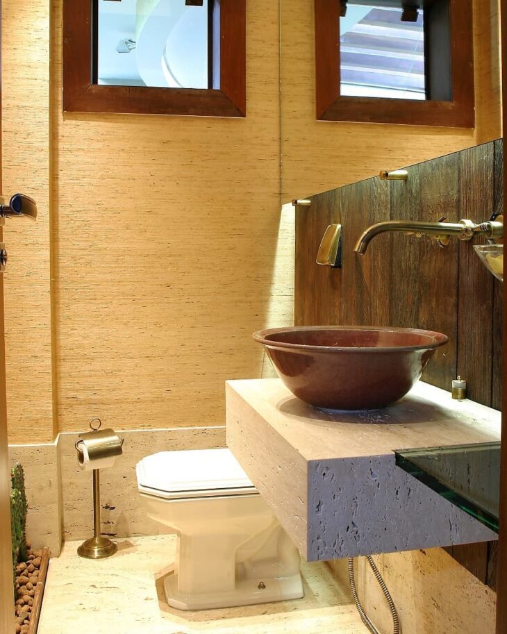 Foto de lavabo rustico 25 - 25