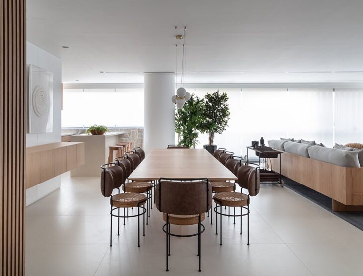 Foto de sala de estar e jantar integradas 19 - 19