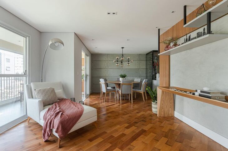 Foto de sala de estar e jantar integradas 30 - 30