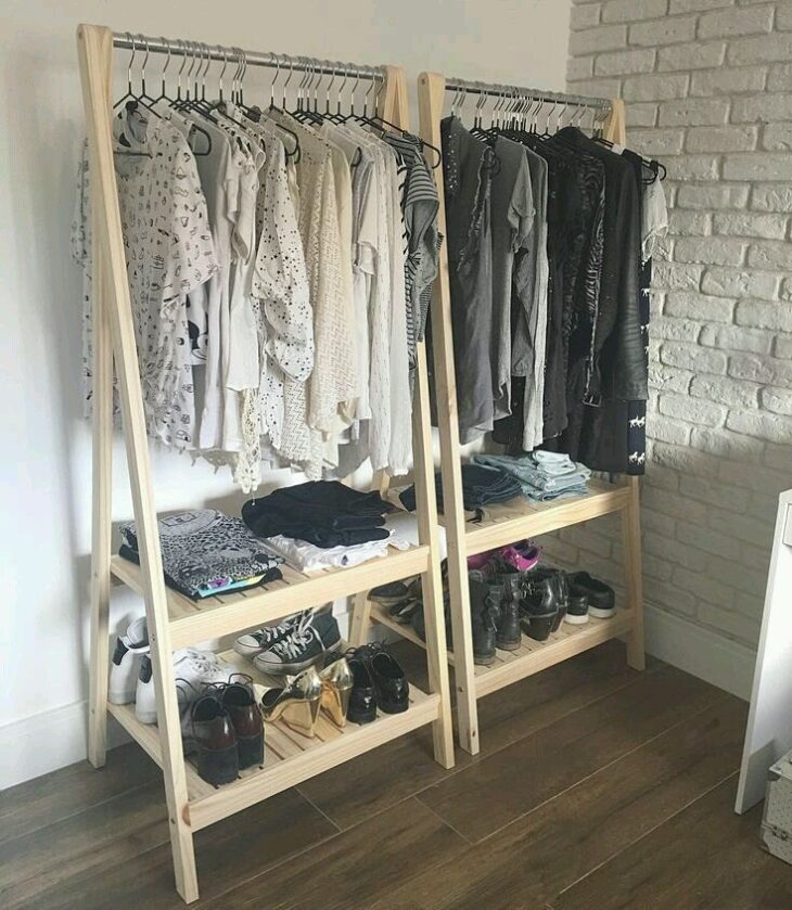 Foto de arara de roupas para quarto 46 - 46