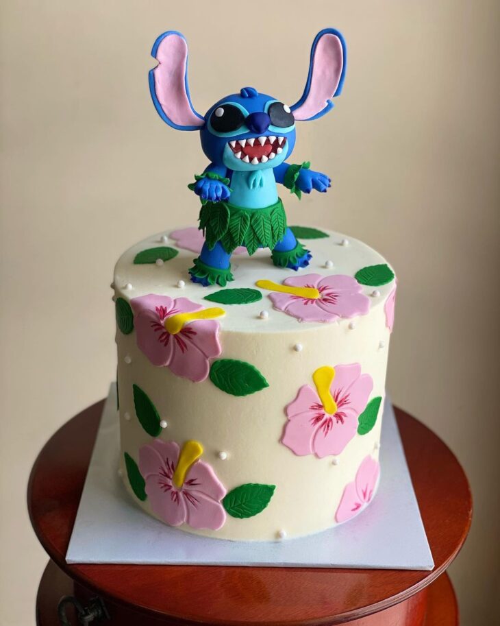 Foto de bolo do stitch 14 - 17