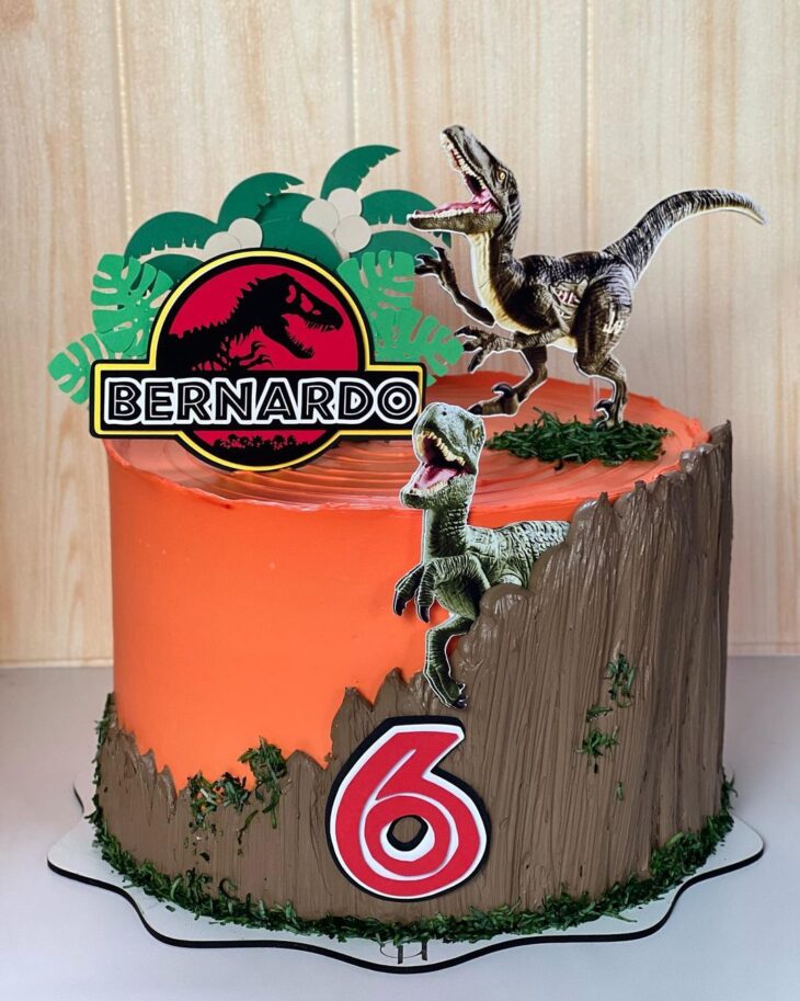 Foto de bolo jurassic park 21 - 23