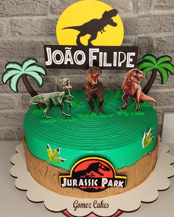 Foto de bolo jurassic park 40 1 - 42