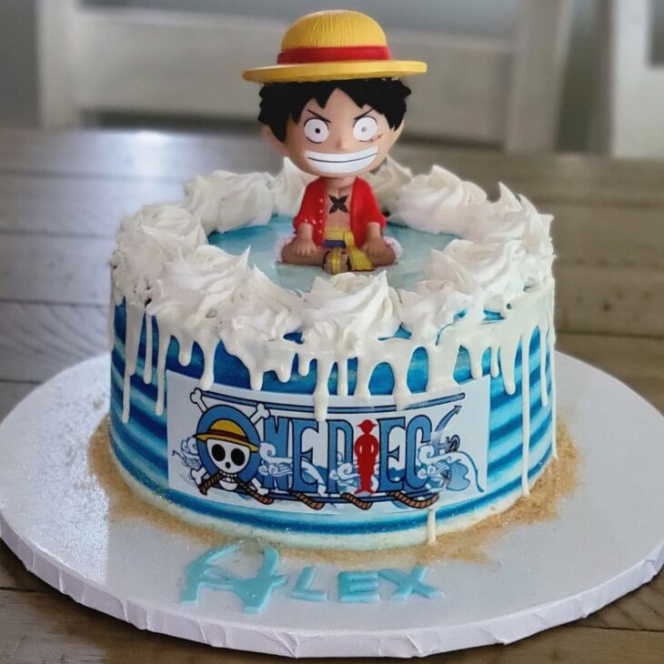 Foto de bolo one piece 21 - 25