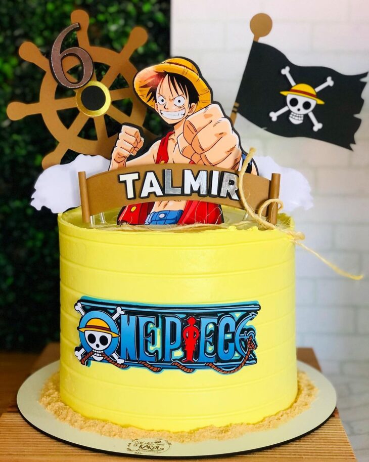 Foto de bolo one piece 8 - 11