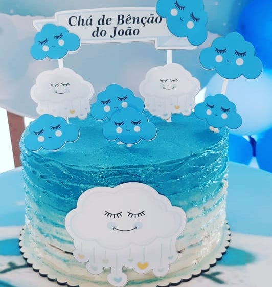 Foto de bolo chuva de bencao 24 - 27