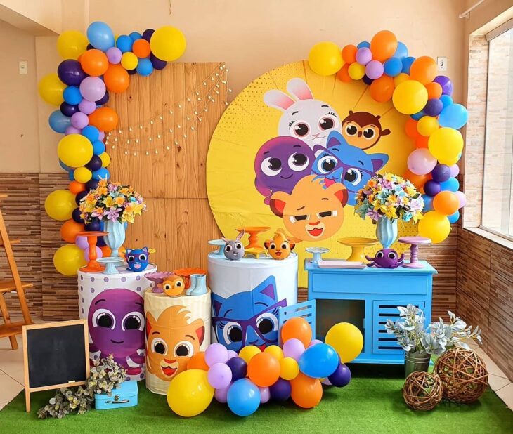 Foto de decoracao com tnt 6 - 9