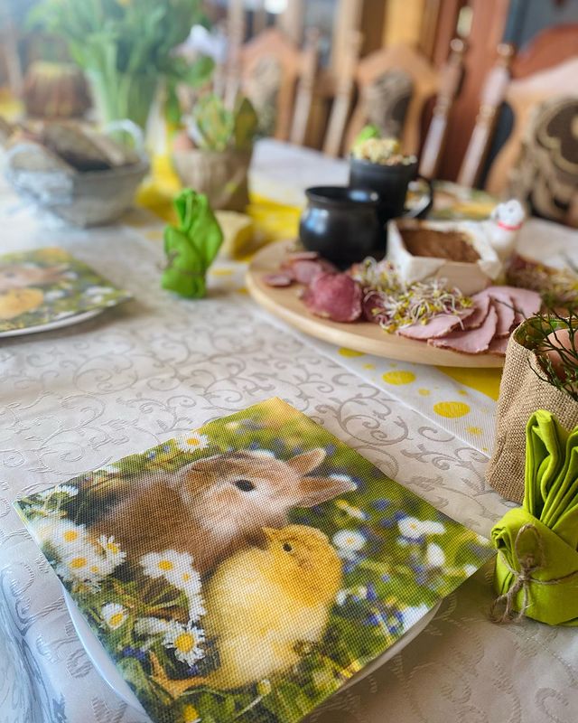 Foto de mesa posta para pascoa 32 - 32