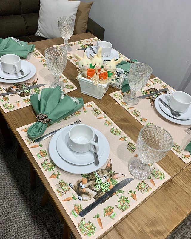 Foto de mesa posta para pascoa 6 1 - 6