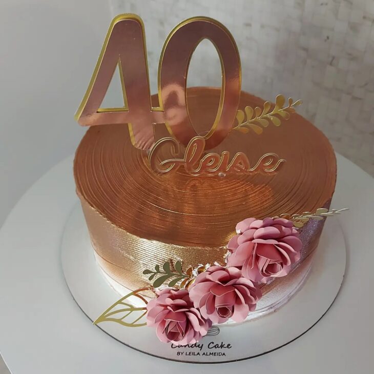 Foto de bolo de 40 anos 22 - 22