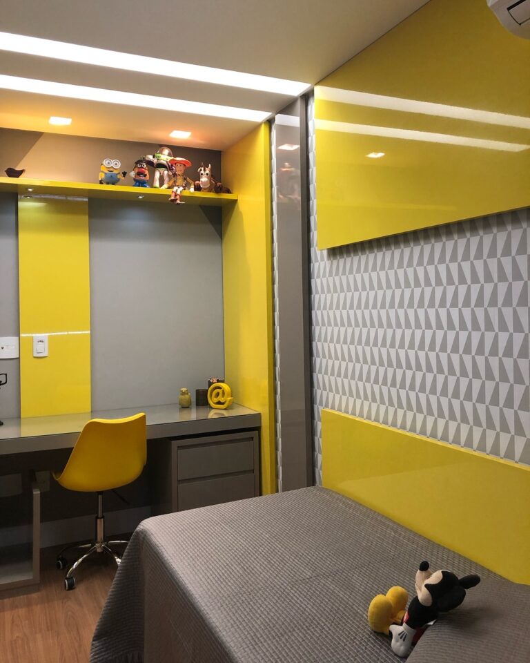 Quarto amarelo: 60 projetos para um ambiente vivo e alegre