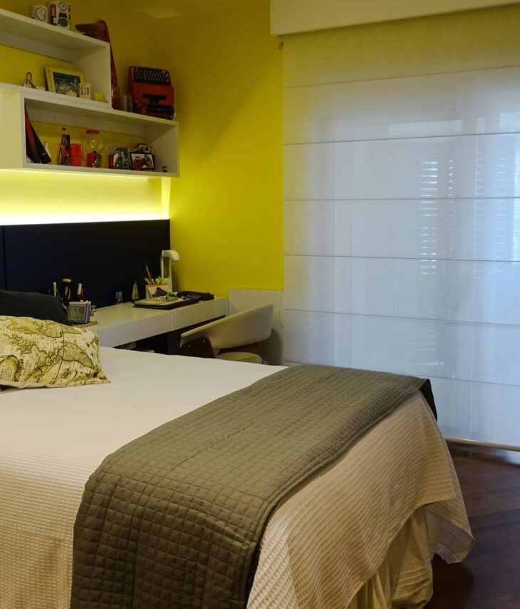 Foto de quarto amarelo 19 - 19