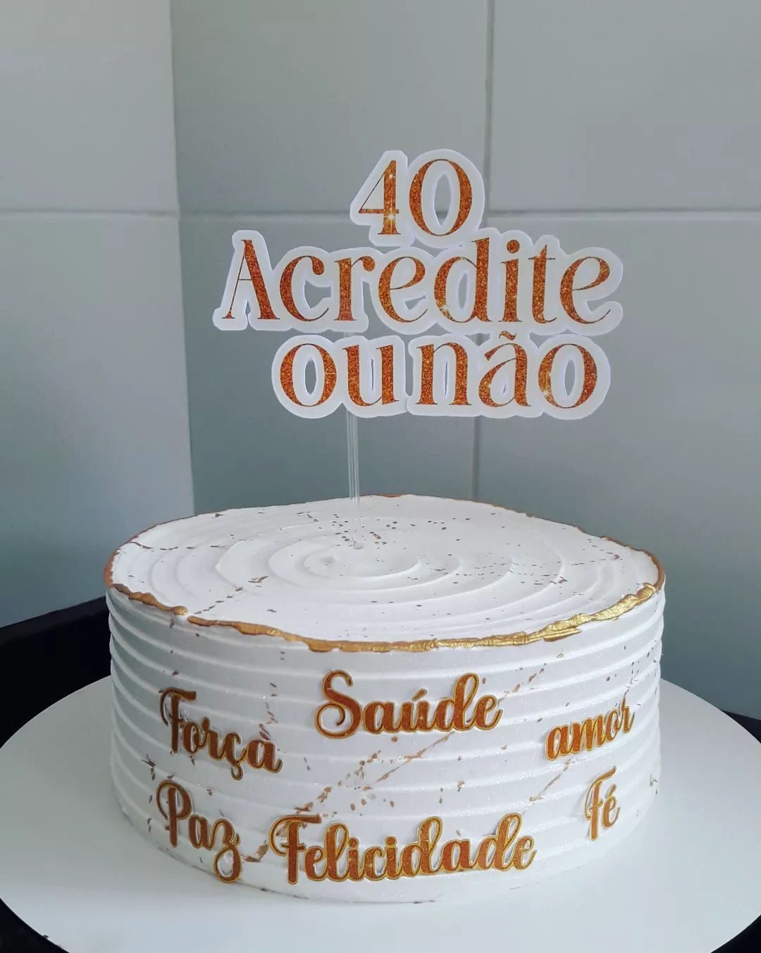 Foto de bolo de 40 anos 016 - 16