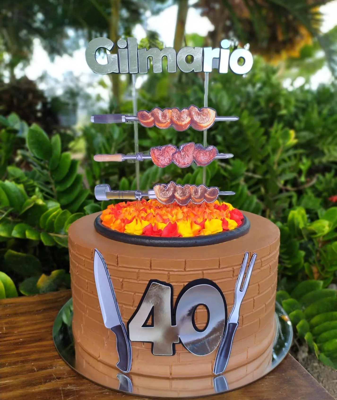 Foto de bolo de 40 anos 04 - 4