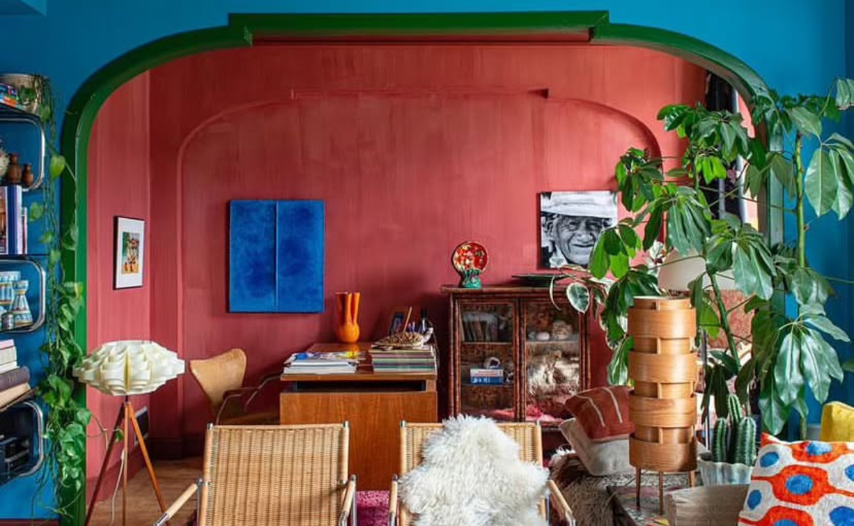 50 ideias de parede colorida para transformar o o espaço com alegria