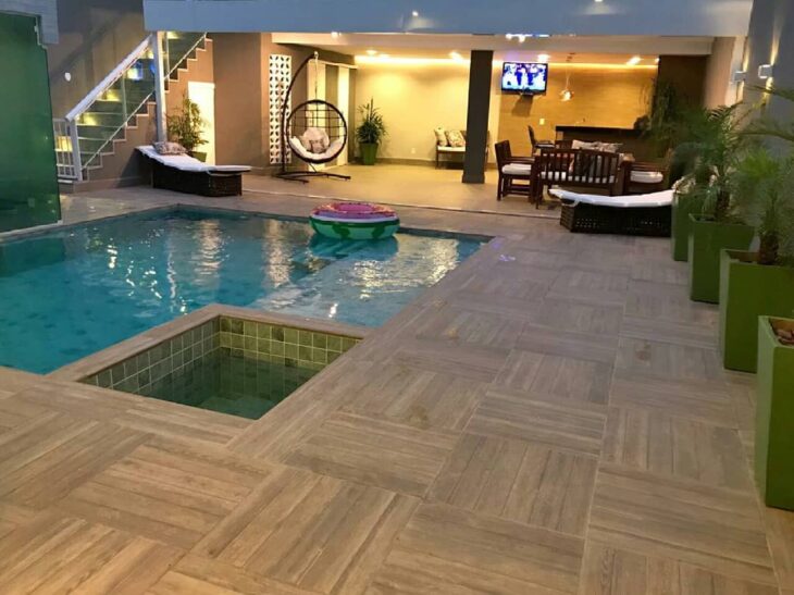 Foto de area gourmet com piscina 32 - 31