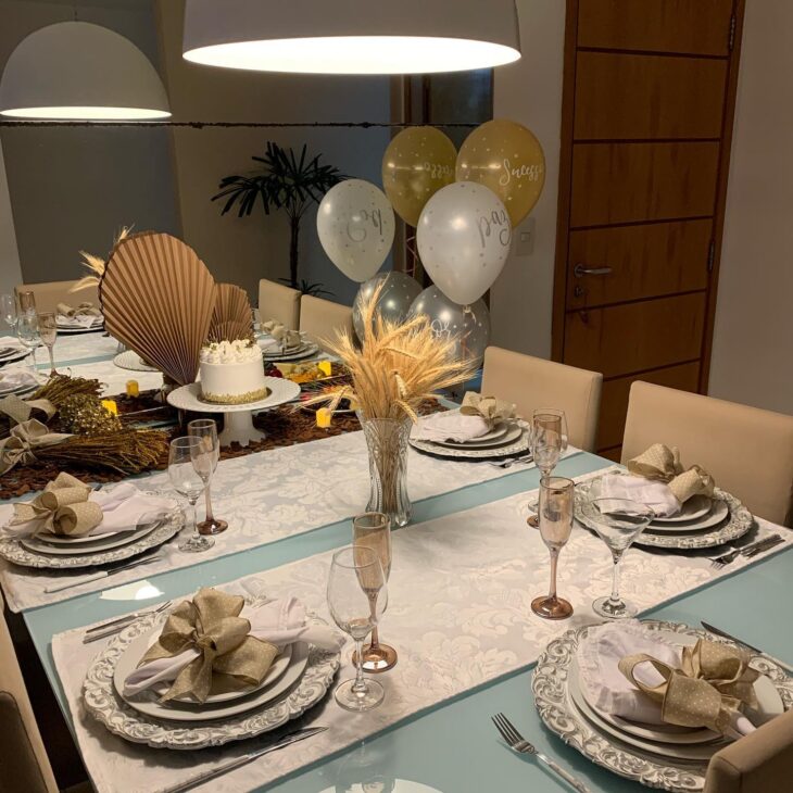 Mesa de Ano Novo: como decorar, ideias elegantes e tutoriais