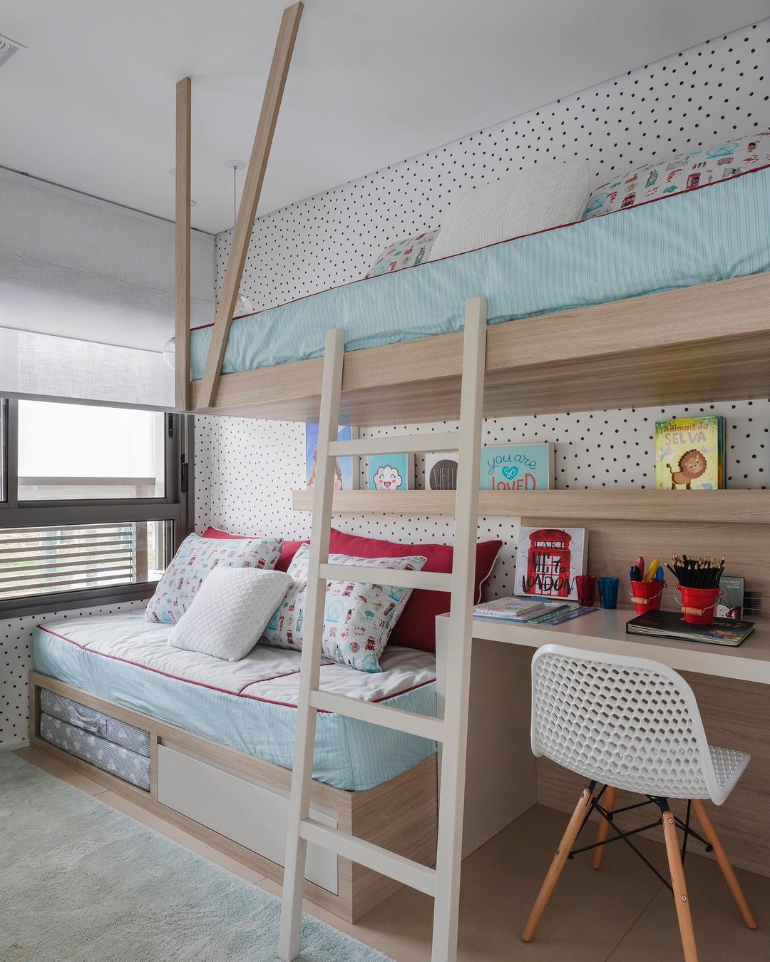 Foto de quarto infantil planejado 43 - 45