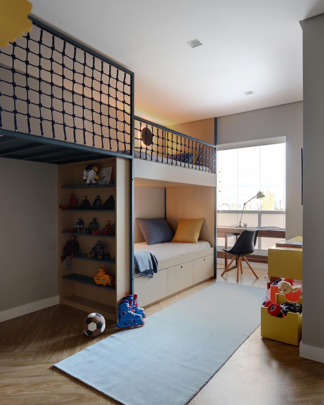 Foto de quarto infantil planejado 68 - 70