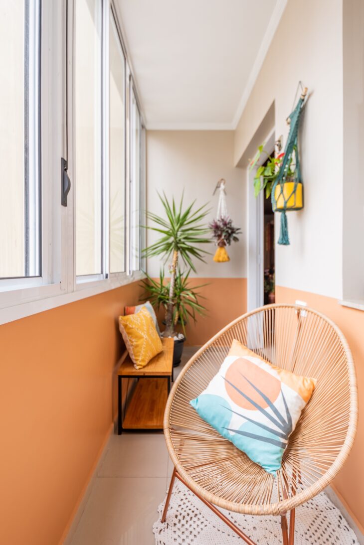 Foto de apartamento pequeno tem decoracao colorida 9 - 9