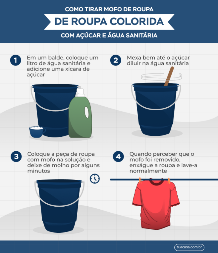 Foto de como tirar mofo de roupa colorida 01 - 5