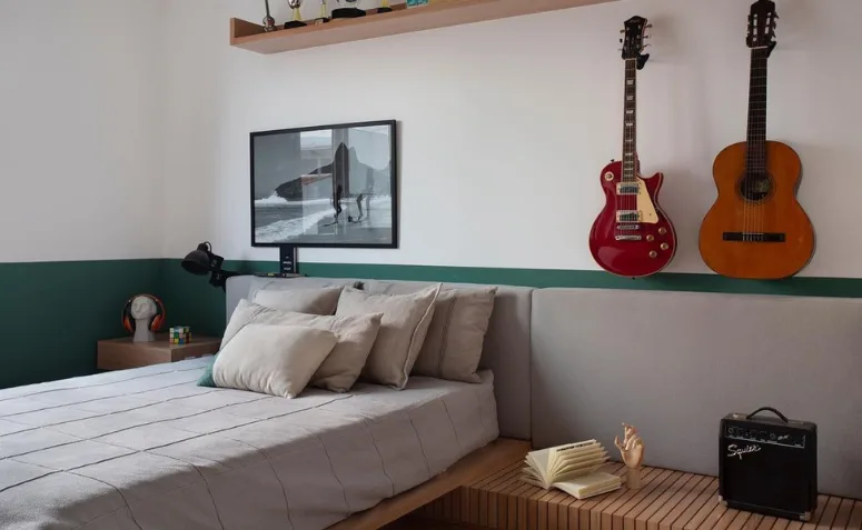 Foto de quarto planejado solteiro 63 - 2