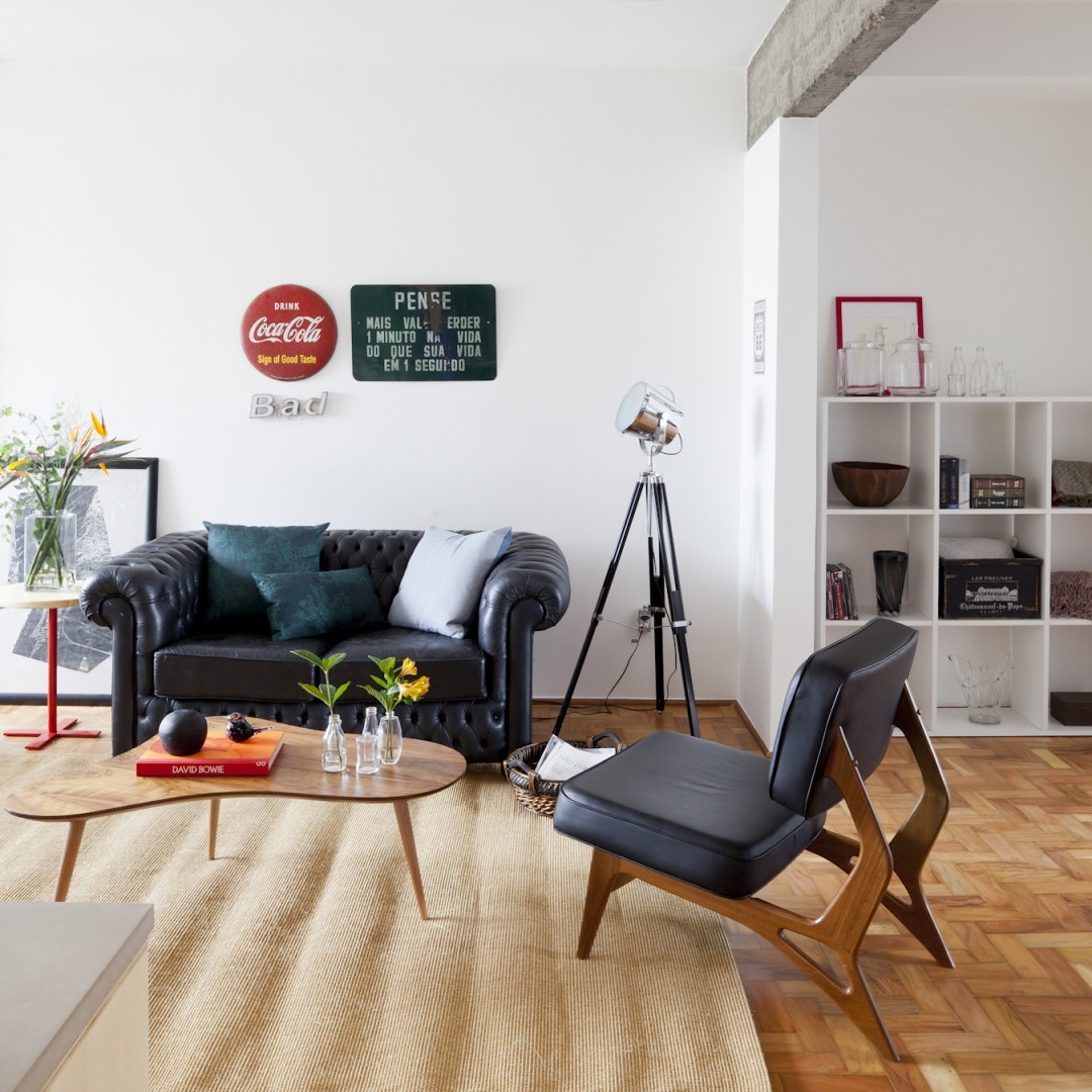 Foto de sofa de couro 16 - 14