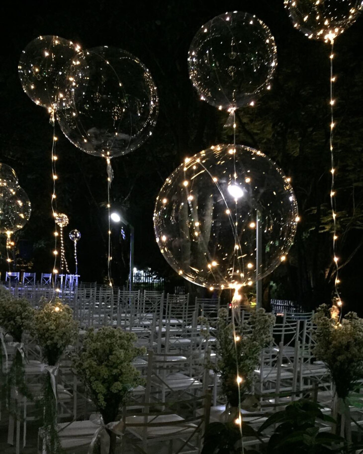 Foto de decoracao com baloes casamento 8 - 19