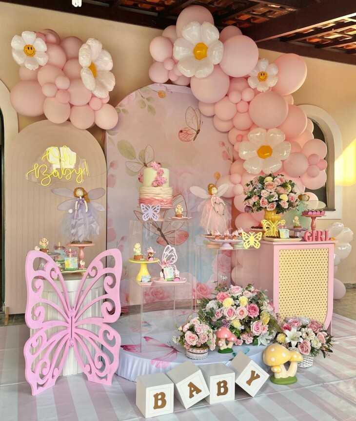 Foto de decoracao com baloes cha bebe 4 - 45